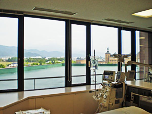 ［透析室からの風景］