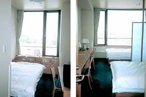 全室バス・トイレ付の宿泊室